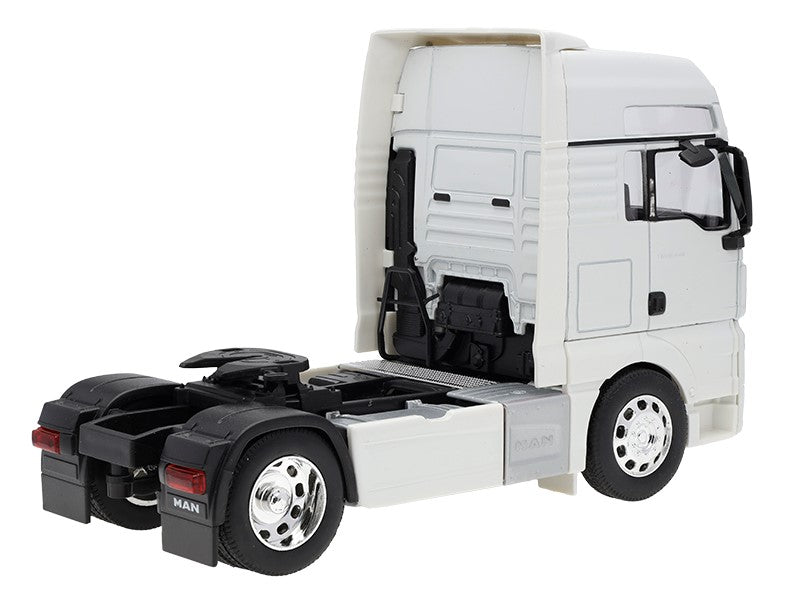 1:32 es modell MAN TGX fehér traktor – kép 3