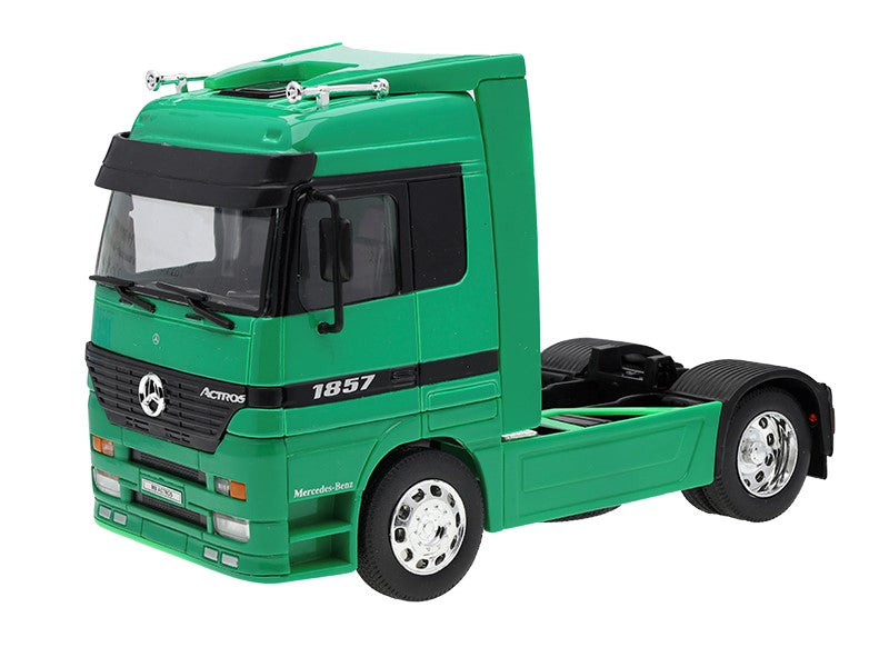 1:32 es modell MERCEDES BENZ ACTROS zöld traktor – kép 2