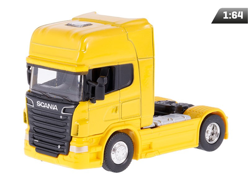 1:64-es modell, SCANIA V8 R730, traktor, sárga (C00801SVCY)
