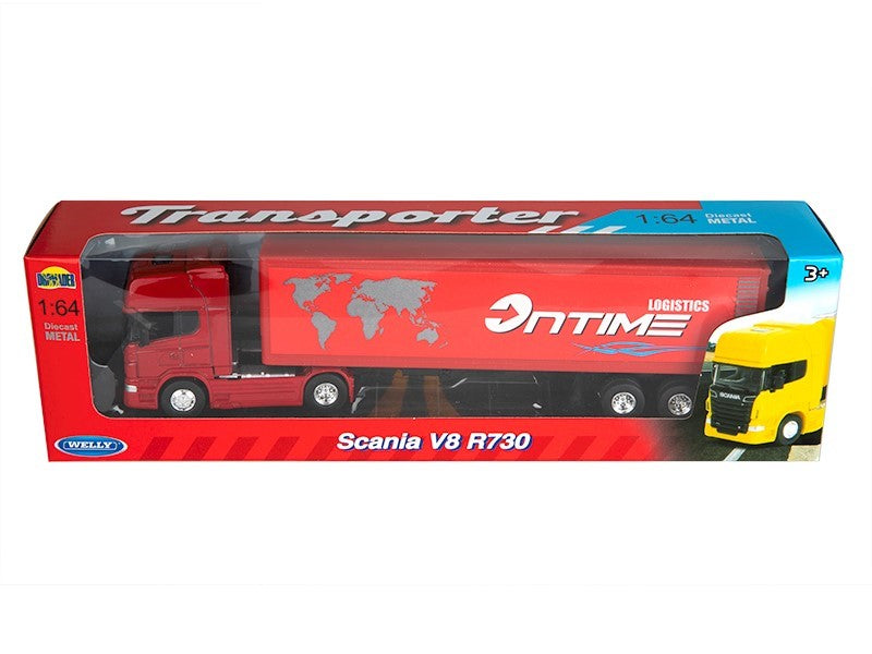 1:64 es modell SCANIA V8 R730 piros C58021SV8C – kép 3