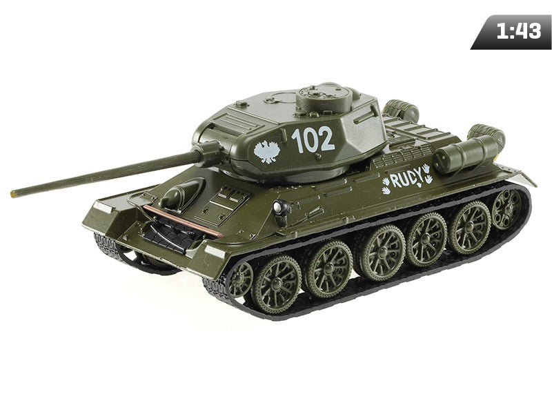 1:43-as modell, T-34-85 RUDY 102 harckocsi