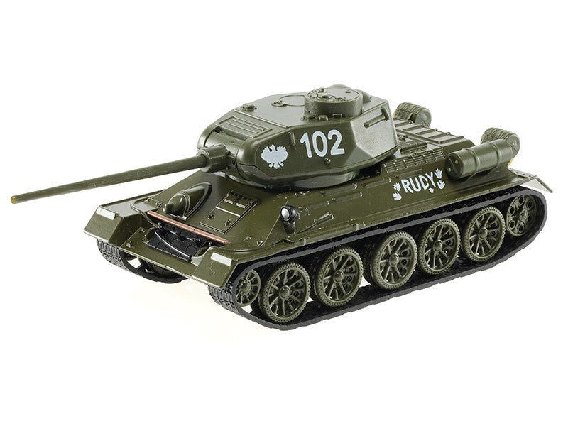 1:43 as modell T 34 85 RUDY 102 harckocsi – kép 2