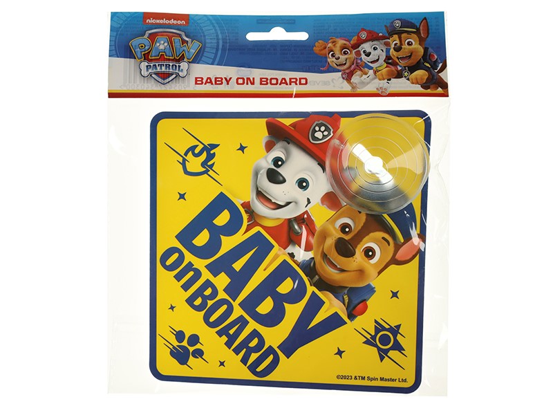 Baby On Board tányér Mancs őrjárat fiúk – kép 2