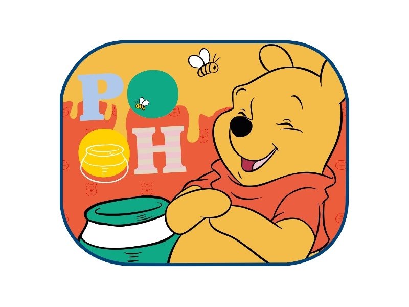 Napellenző 44x35 cm Micimackó és Tigris 2 db – kép 2