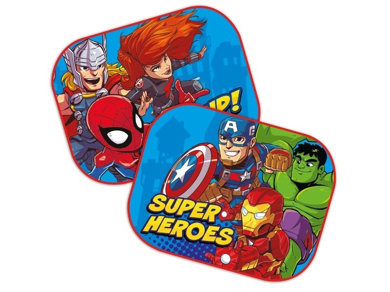 Napellenző 44x35 cm, Avengers 2, 2 db