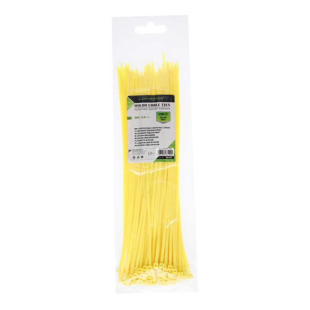 Nylon gyorskötöző több színben 300x3.6 mm (100 db)