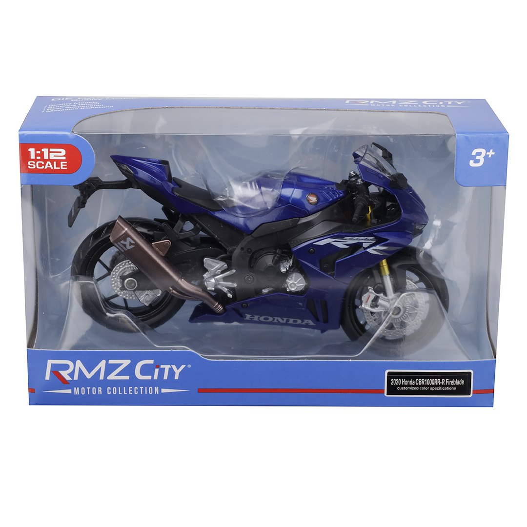 1:12 RMZ HOBBY modell Honda CBR1000RR R Fireblade 2020 Regular kék – kép 4