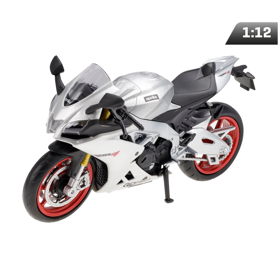 1:12 RMZ HOBBY Aprilla RSV4 RR 2020 (Regular), ezüst modell