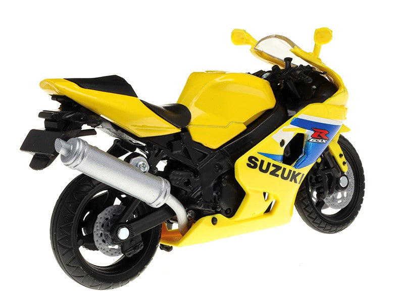 1:18 as modell SUZUKI GSX R600 sárga M05604BZ – kép 3