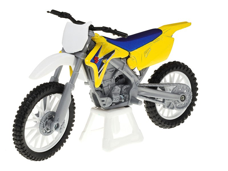1:18 as modell SUZUKI RM Z450 sárga M05604CZ – kép 2