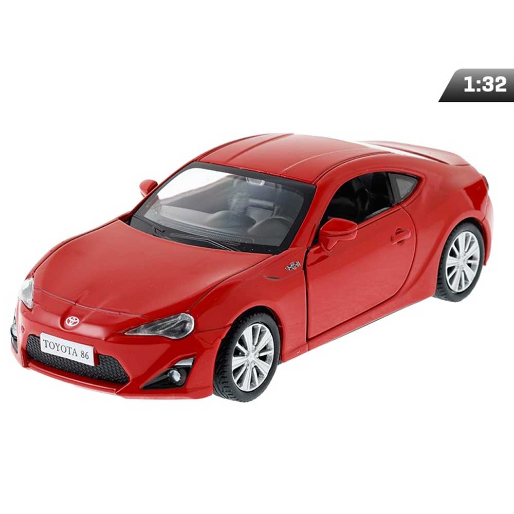 Toyota 86 modellautó 1:32 – RMZ, piros