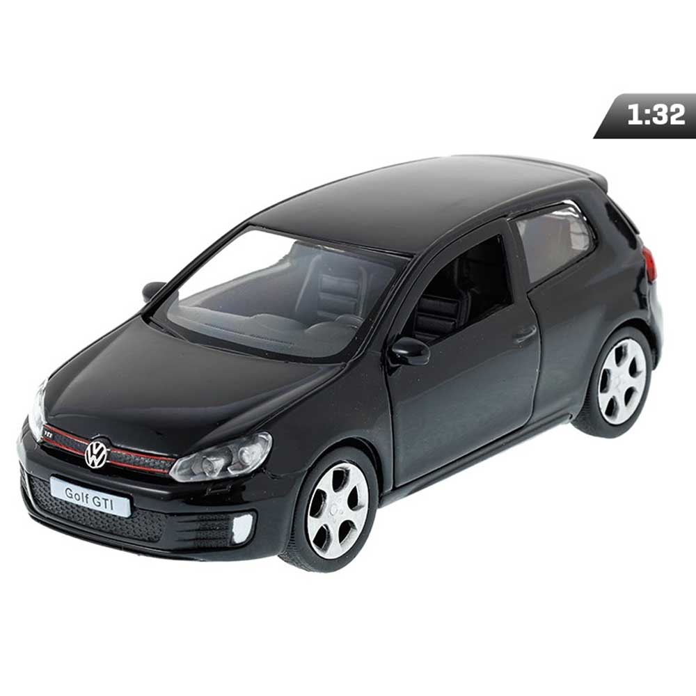 Volkswagen Golf GTI modellautó 1:32 – RMZ, fekete