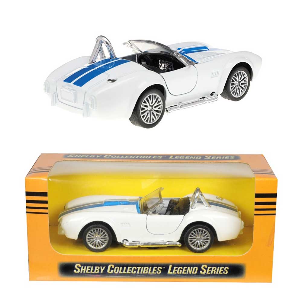Shelby Cobra modellautó 1:32 – fehér