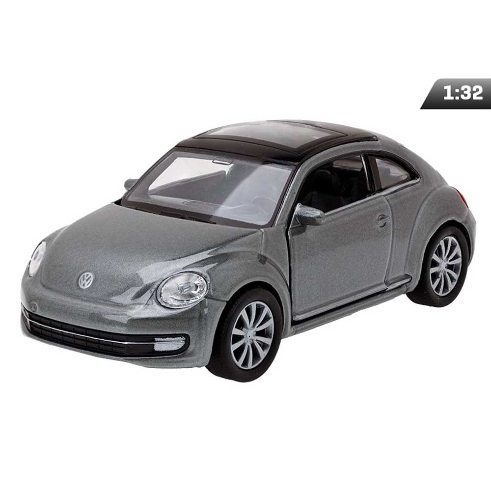 Volkswagen The Beetle modellautó 1:34 – szürke