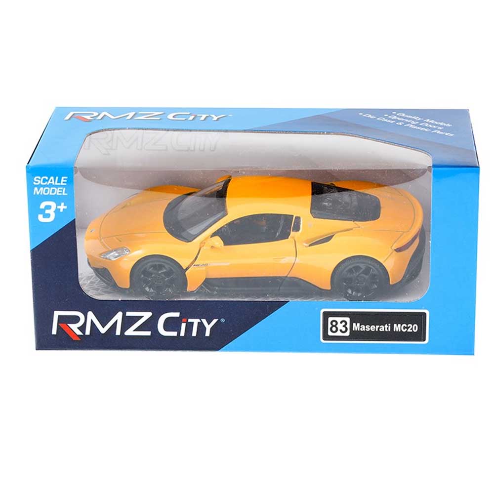 Maserati MC20 modellautó 1:32 (sárga)