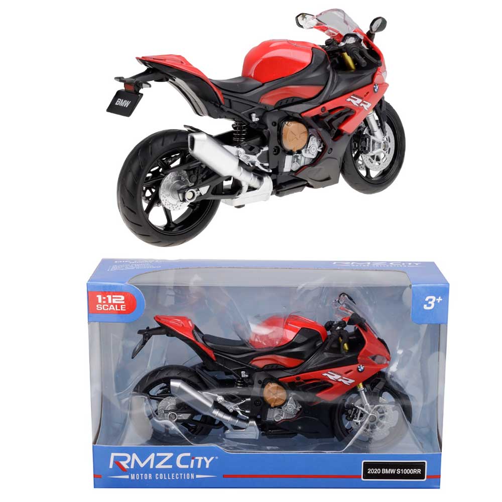 Motor modell – BMW S1000RR 2020 (1:12, piros)