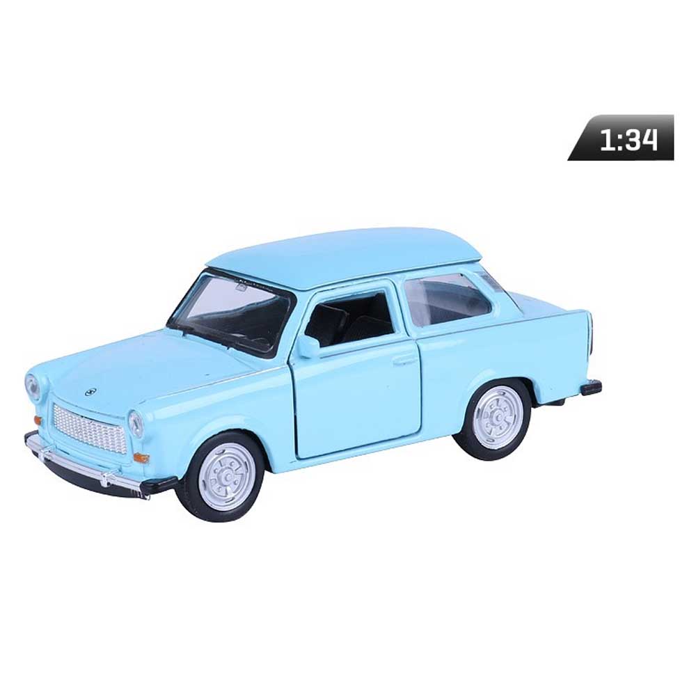 1:34-es modell, PRL Trabant 601, világoskék (A884T601JN)