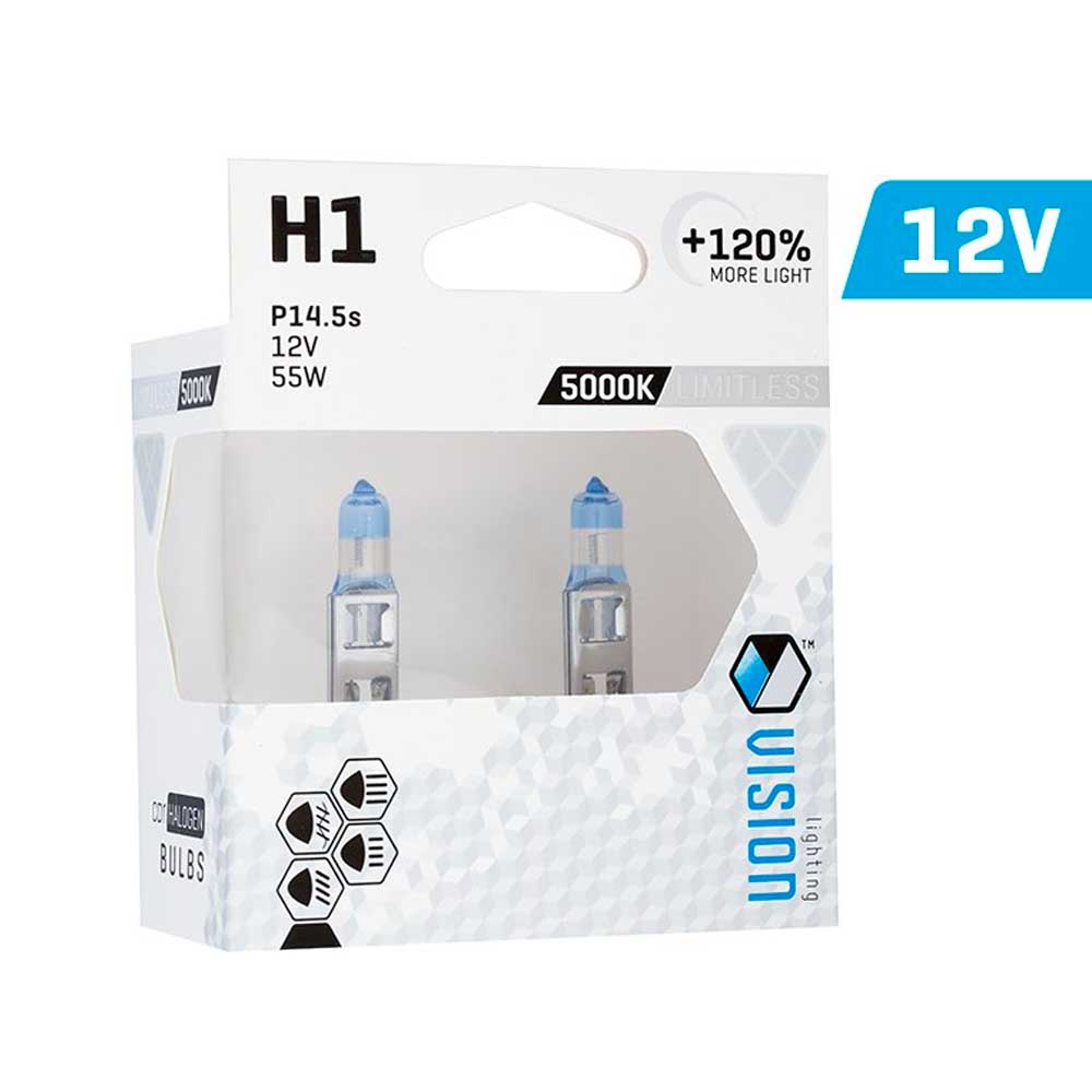 Vision Limitless White H1 izzó 12V 55W (2 db)