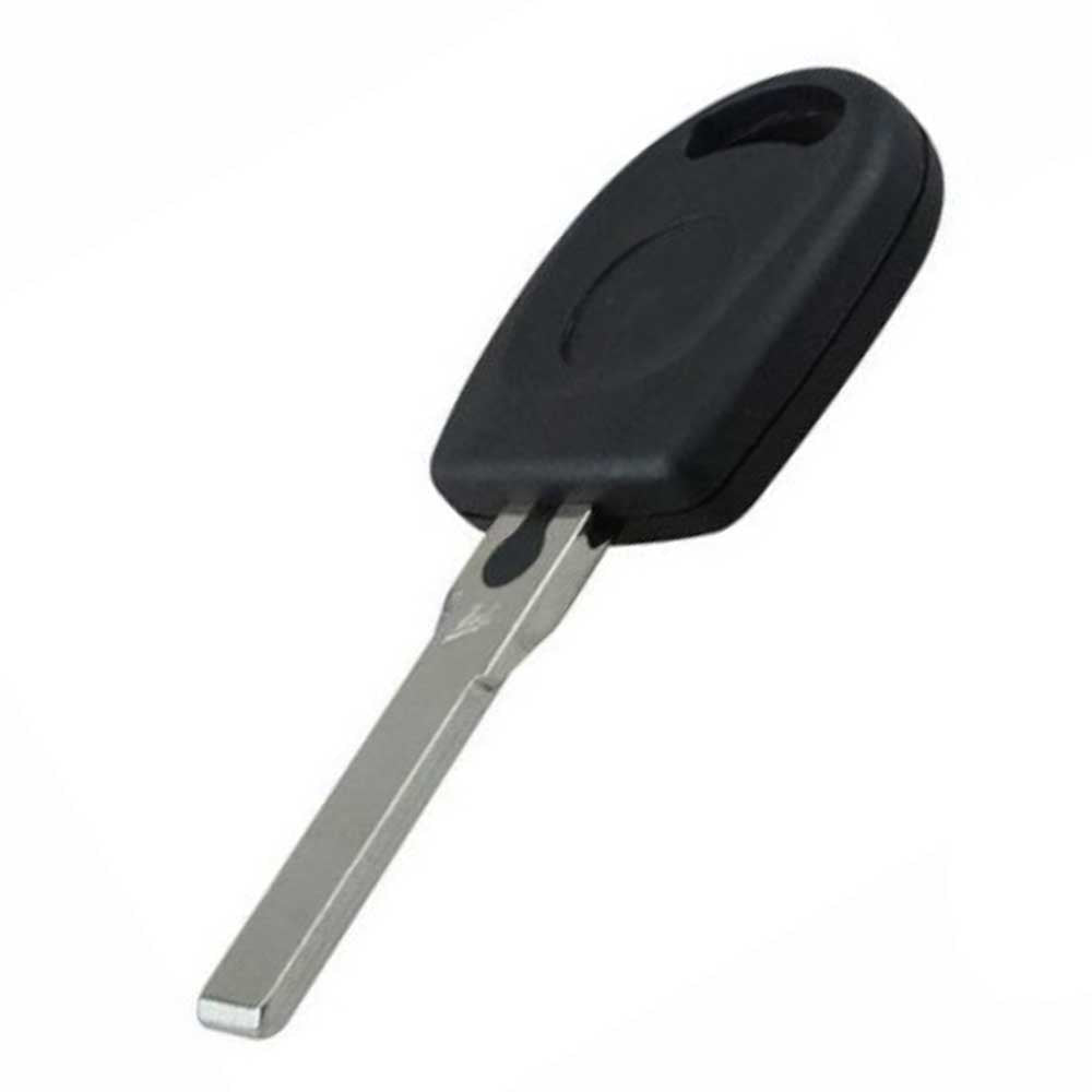 Fekete színű VW kulcs, kulcsház nyers kulcsszárral.