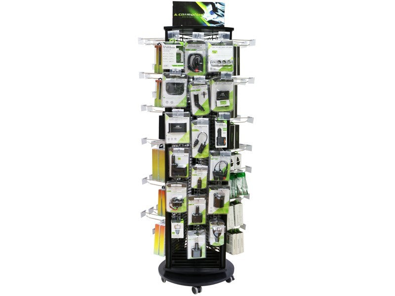 145 termékből álló készlet  180 cm es forgó állvány – kép 4