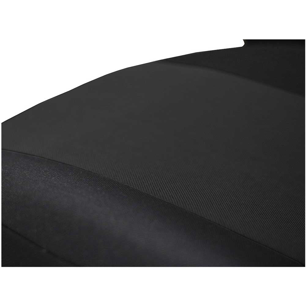 Caro típusú Univerzális 5 részes üléshuzat fekete színben szövetből