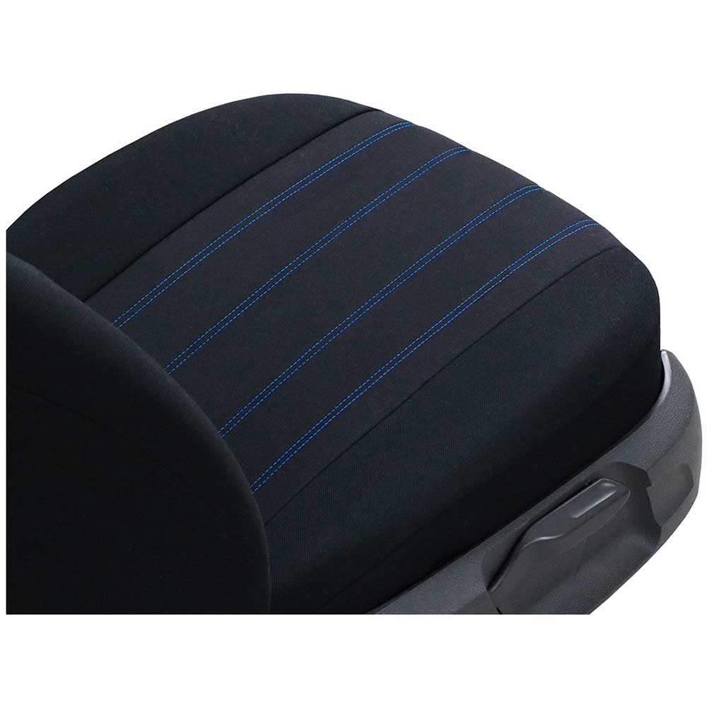 Comfort Univerzális trikó üléshuzat kék színben szövet anyagból