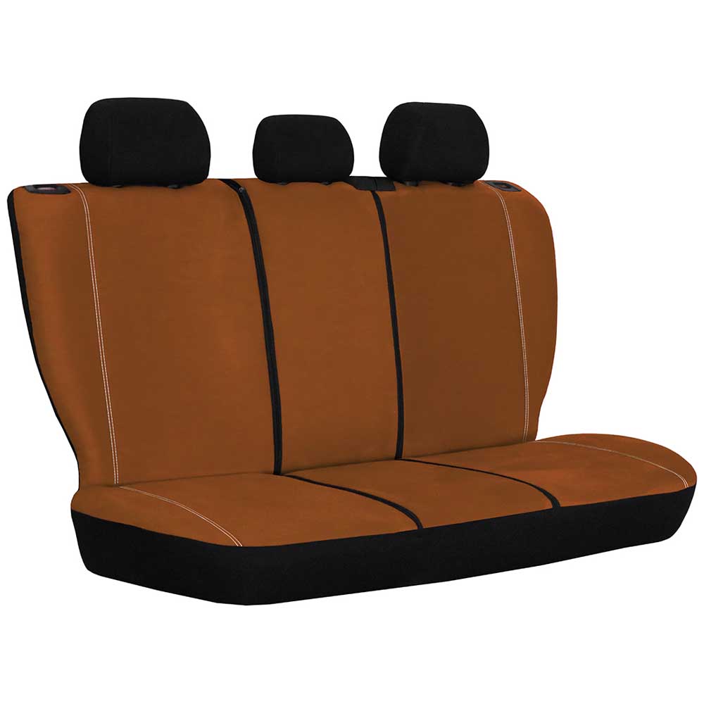 Comfort Univerzális üléshuzat barna színben alcantara anyagból