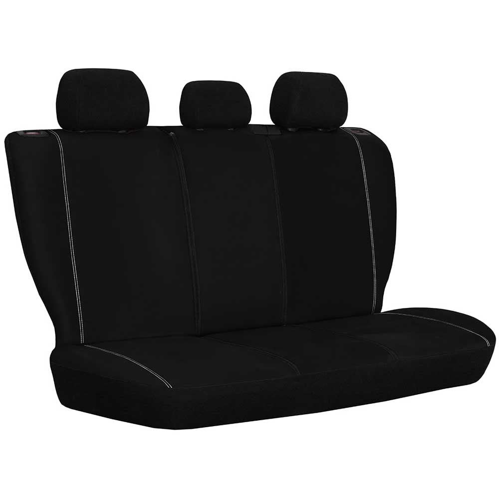 Comfort Univerzális üléshuzat alcantara anyagból fekete színben