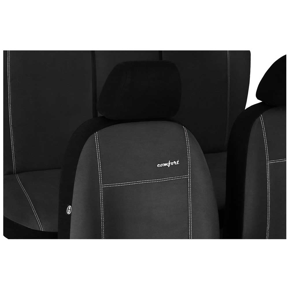 Comfort Univerzális üléshuzat alcantara anyagból sötét szürke színben