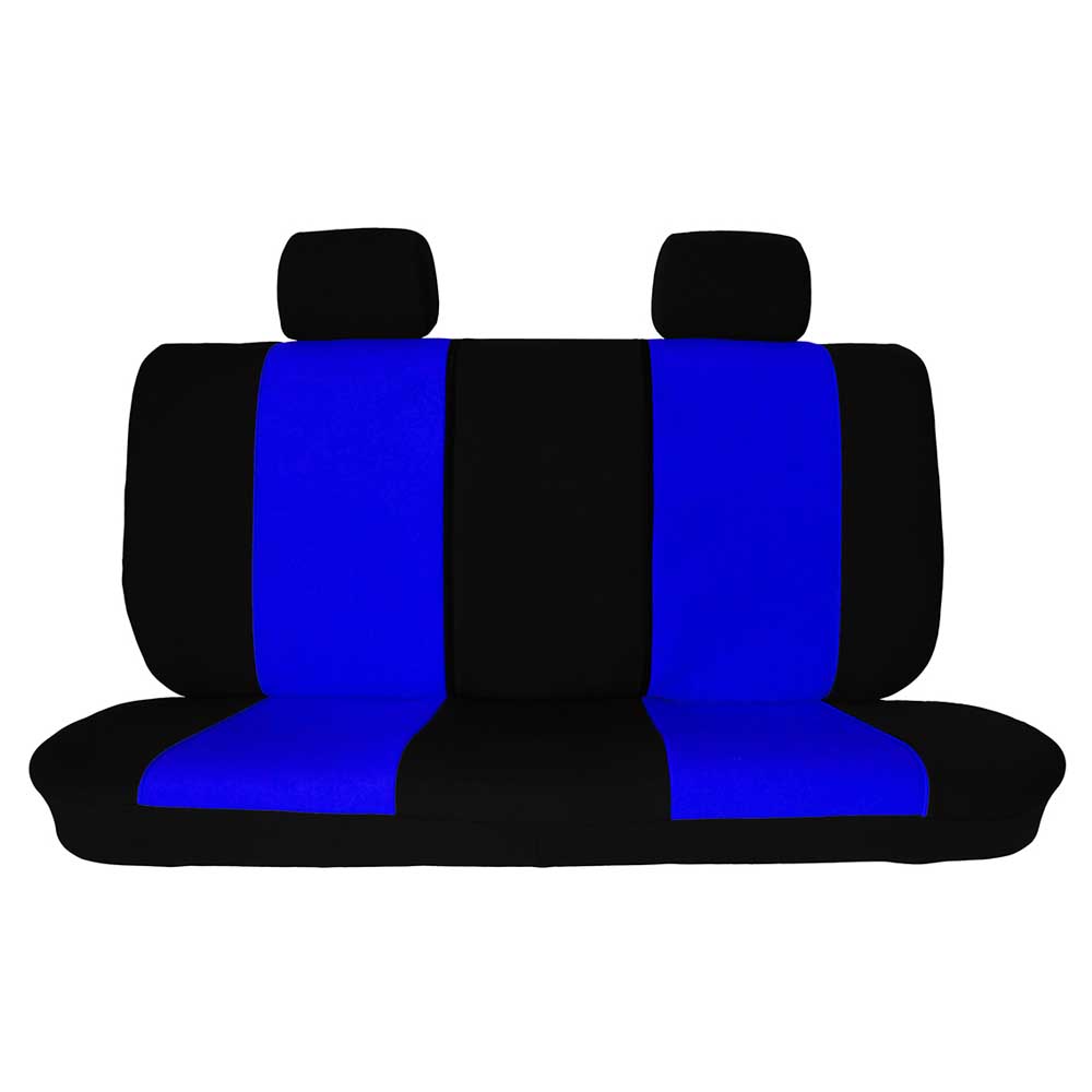 Energy Univerzális üléshuzat velúr és kárpitszövet anyagokból kék színben