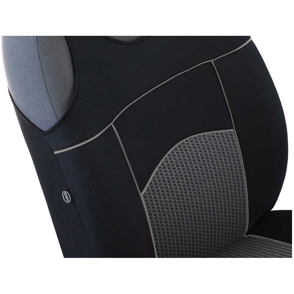 Tuning Extra Univerzális trikó üléshuzat fekete színben szövetből