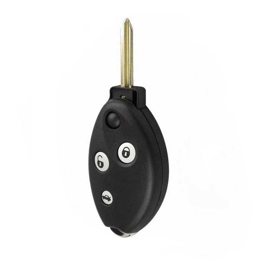 Fekete színű, 3 gombos Citroen  kulcs, bicskakulcs SX9 kulcsszárral.