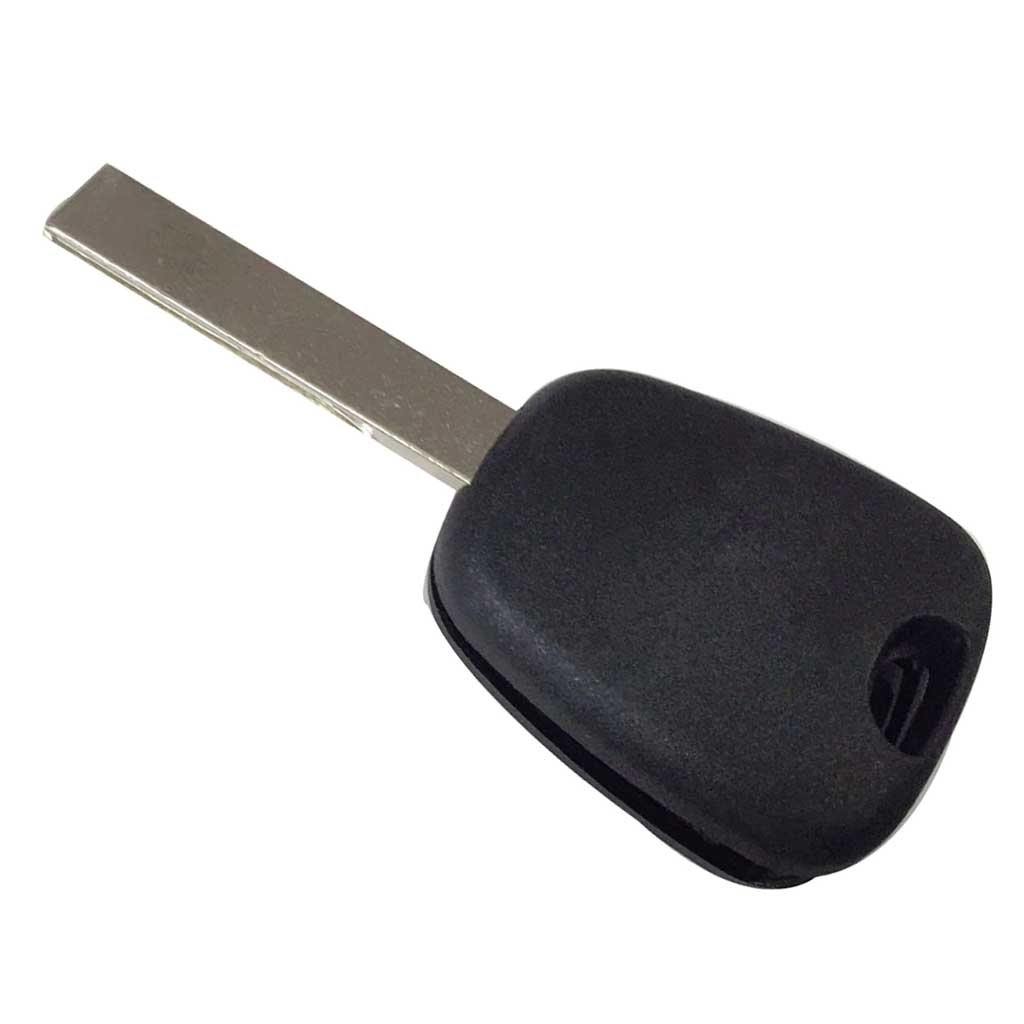 Fekete színű Citroen kulcs, kulcsház HU83 kulcsszárral.