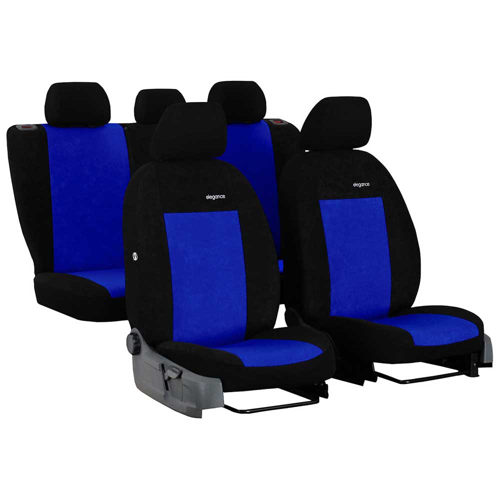 VW T6 (6 személyes) üléshuzat Elegance 2015- kék színben