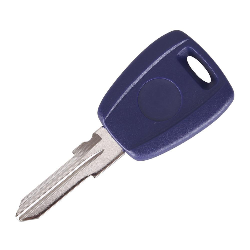 Kék színű Fiat kulcs, kulcsház GT15R kulcsszárral.