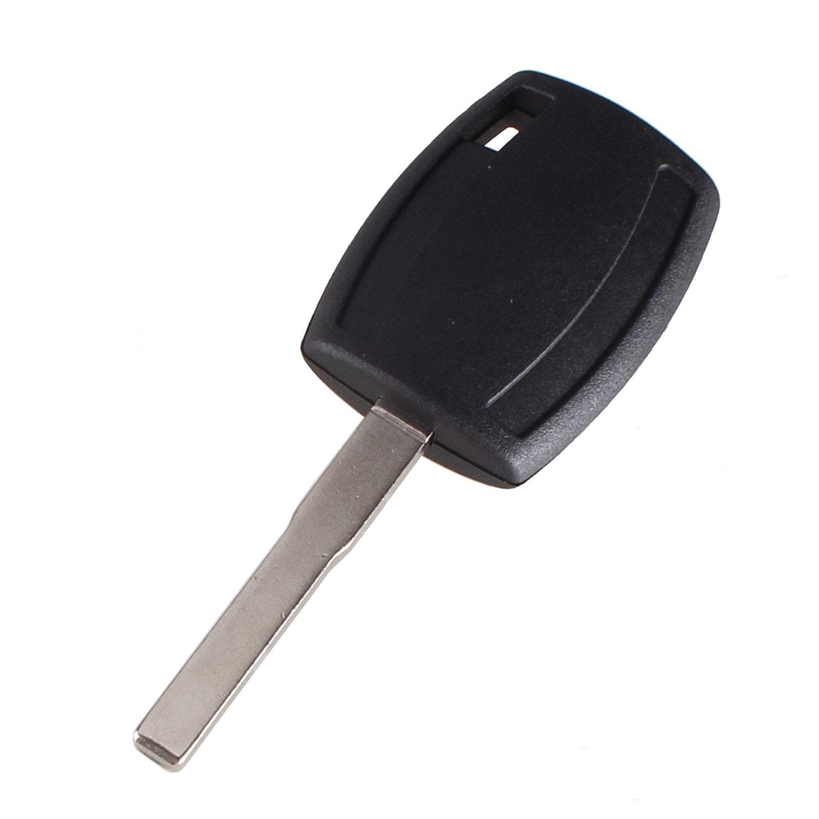 Fekete színű, gomb nélküli Ford kulcs, kulcsház. Nyers HU101 kulcsszárral.