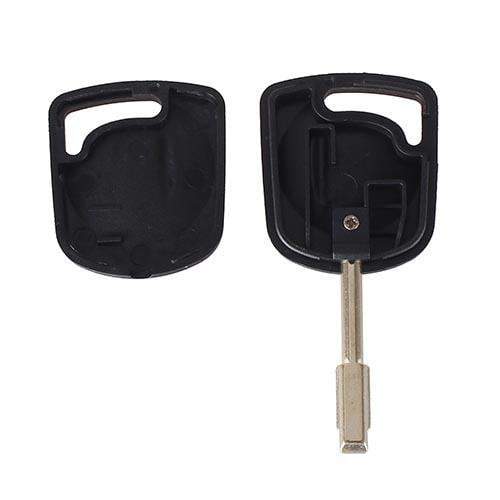 Fekete színű, 3 gombos Ford kulcs, kulcsház. Nyers HU101 nuzogány kulcsszárral.