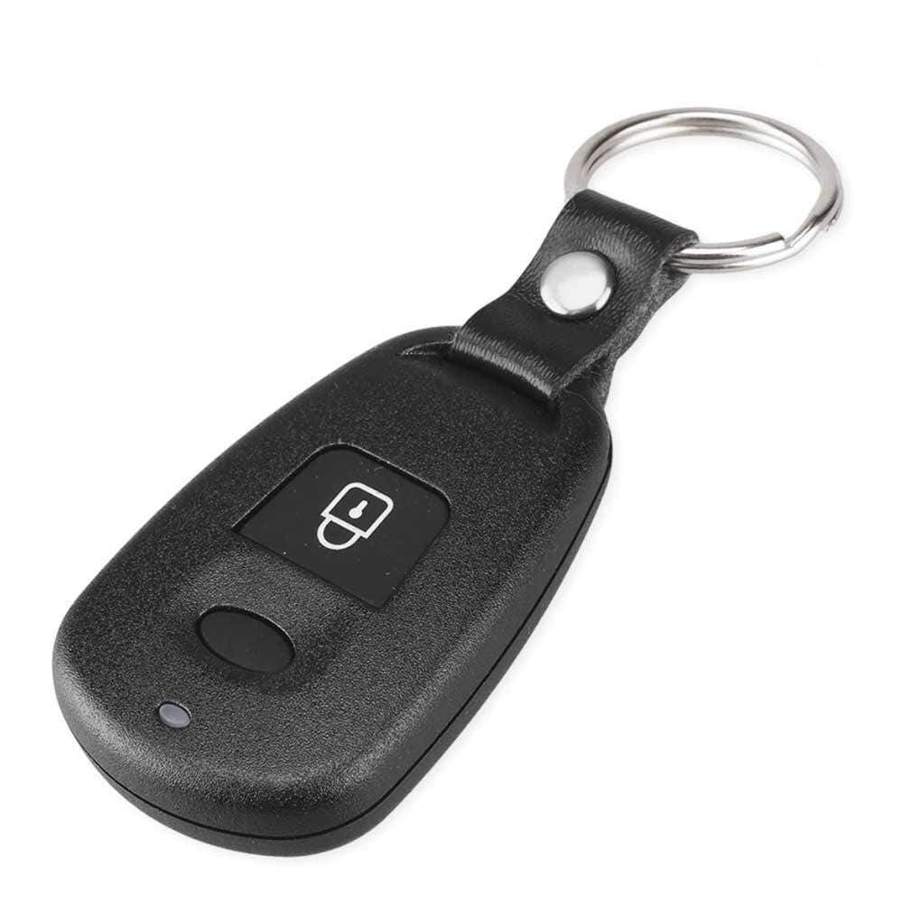 Fekete színű, Hyundai 2 gombos kulcs, kulcsház.