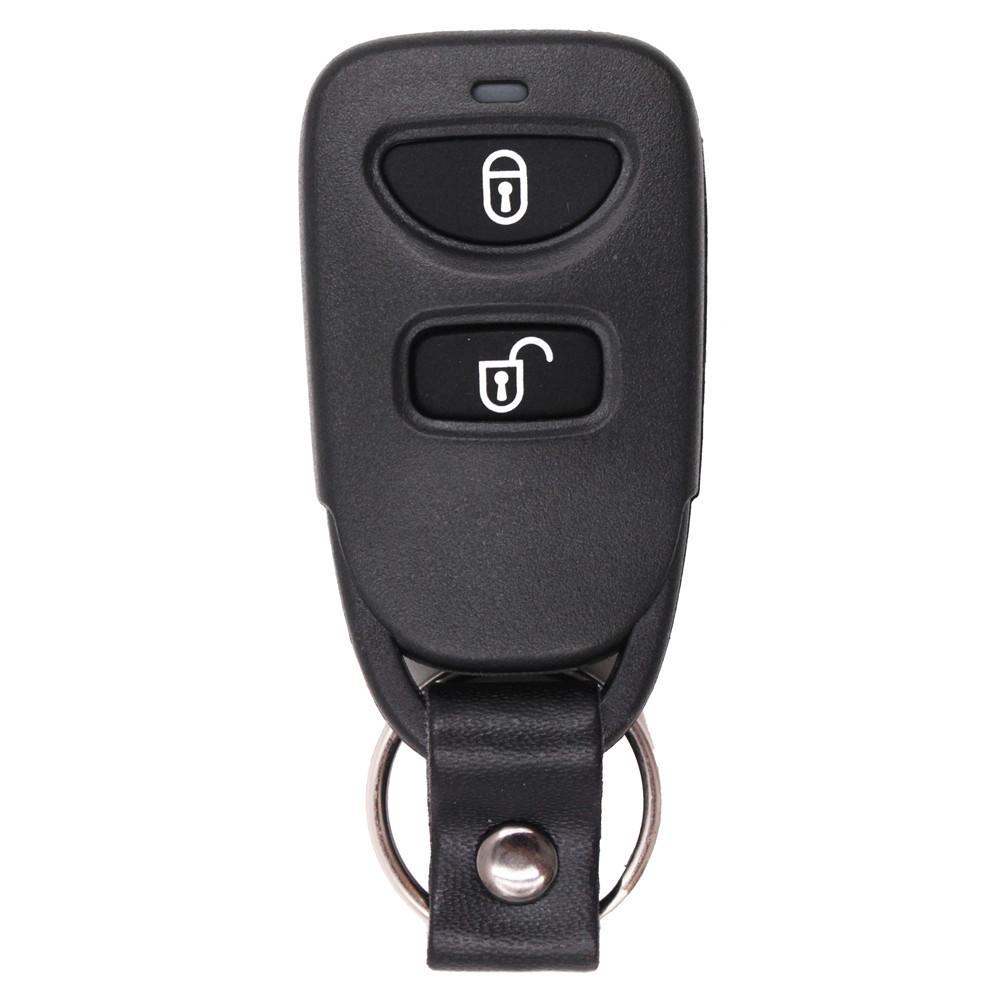 Fekete színű, Hyundai 3 gombos kulcs, kulcsház.