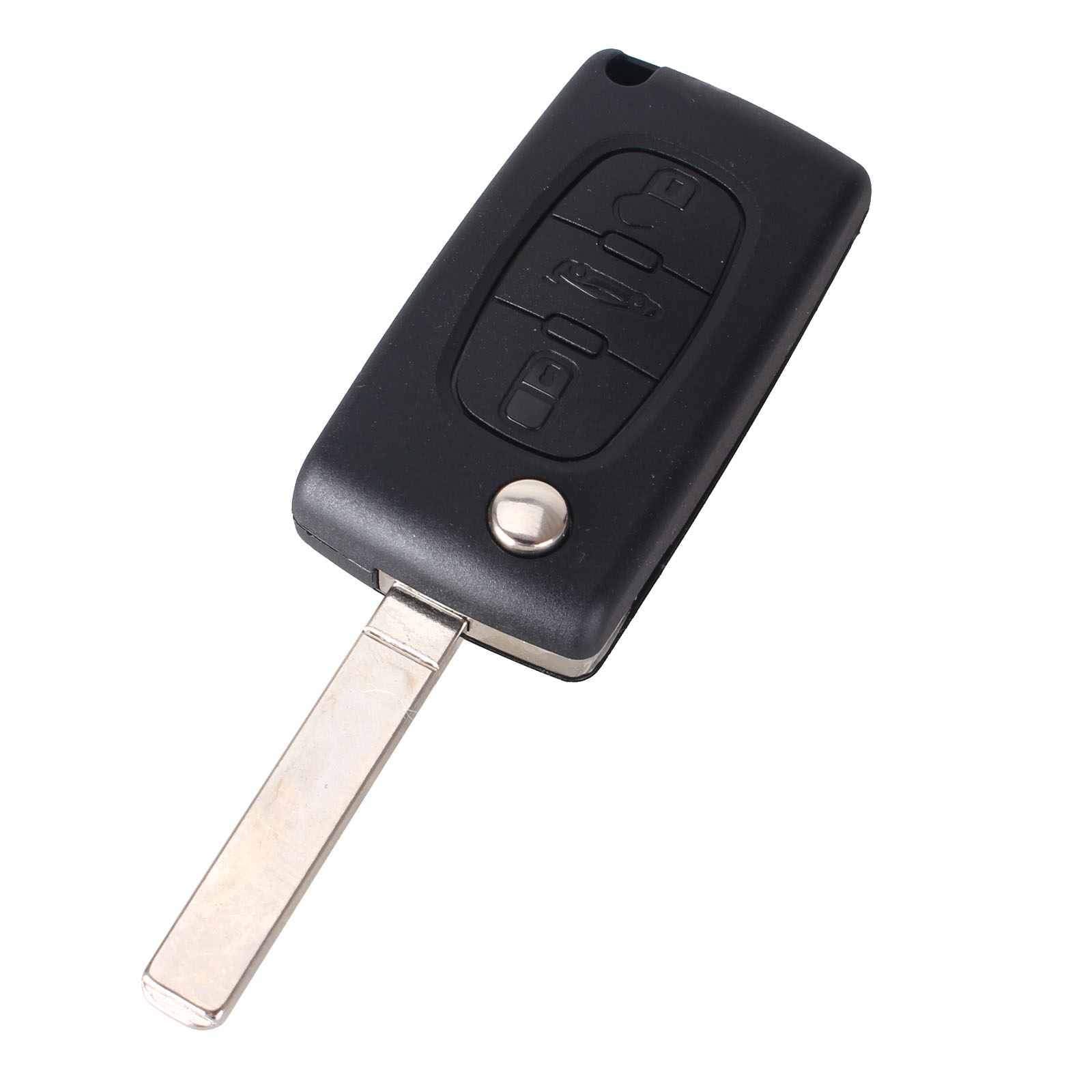 Peugeot kulcs, bicskakulcs 3 gombos 0523