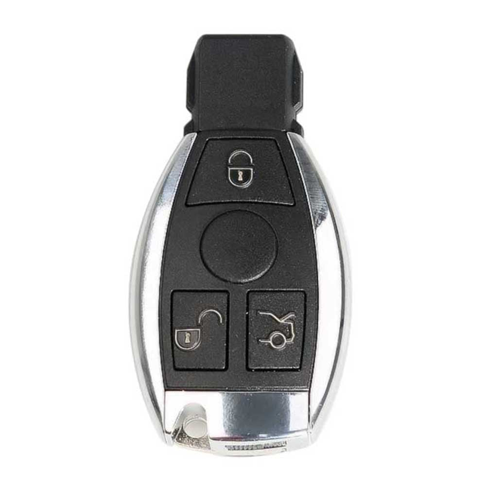 Mercedes 3 gombos kulcsház kulcsszár nélkül
