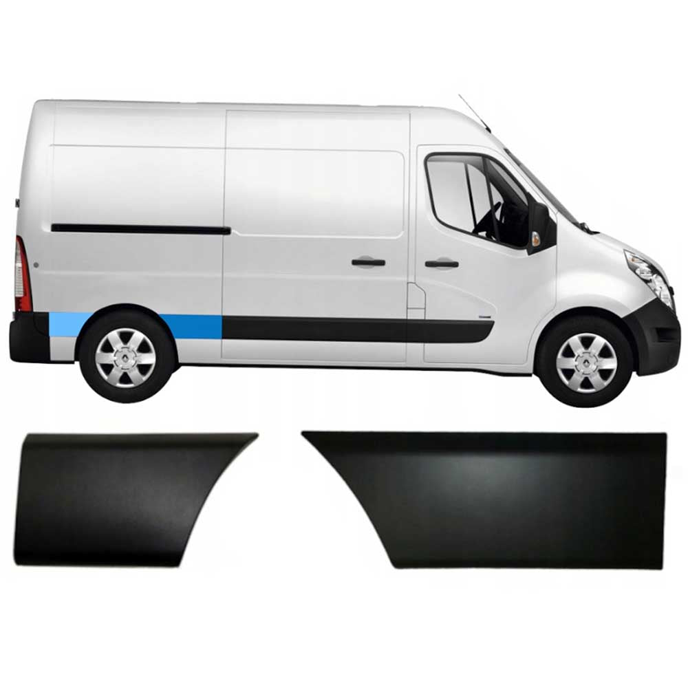 Nissan NV400 jobb oldali díszléc szett 2011-