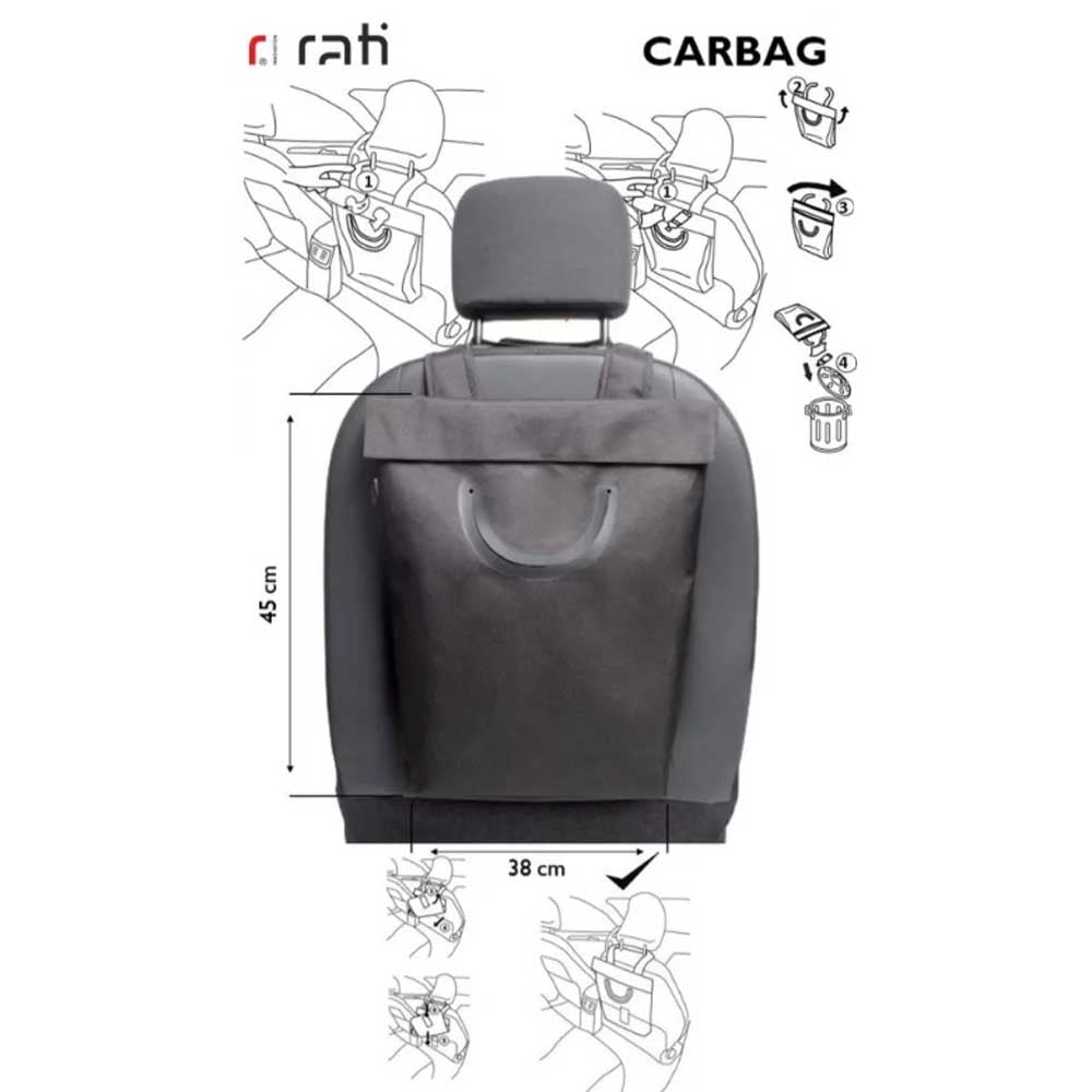 RATI Car Bag - Fekete