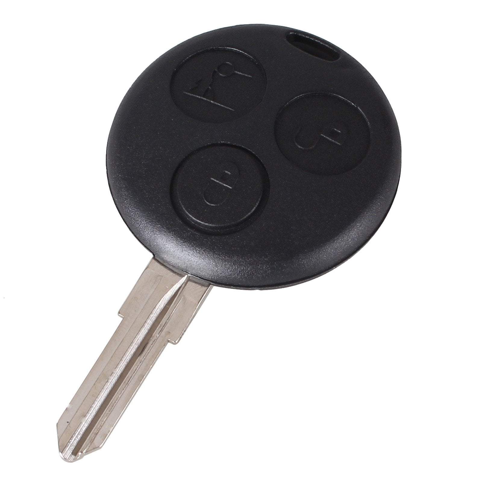 Fekete színű, 3 gombos Smart kulcs.