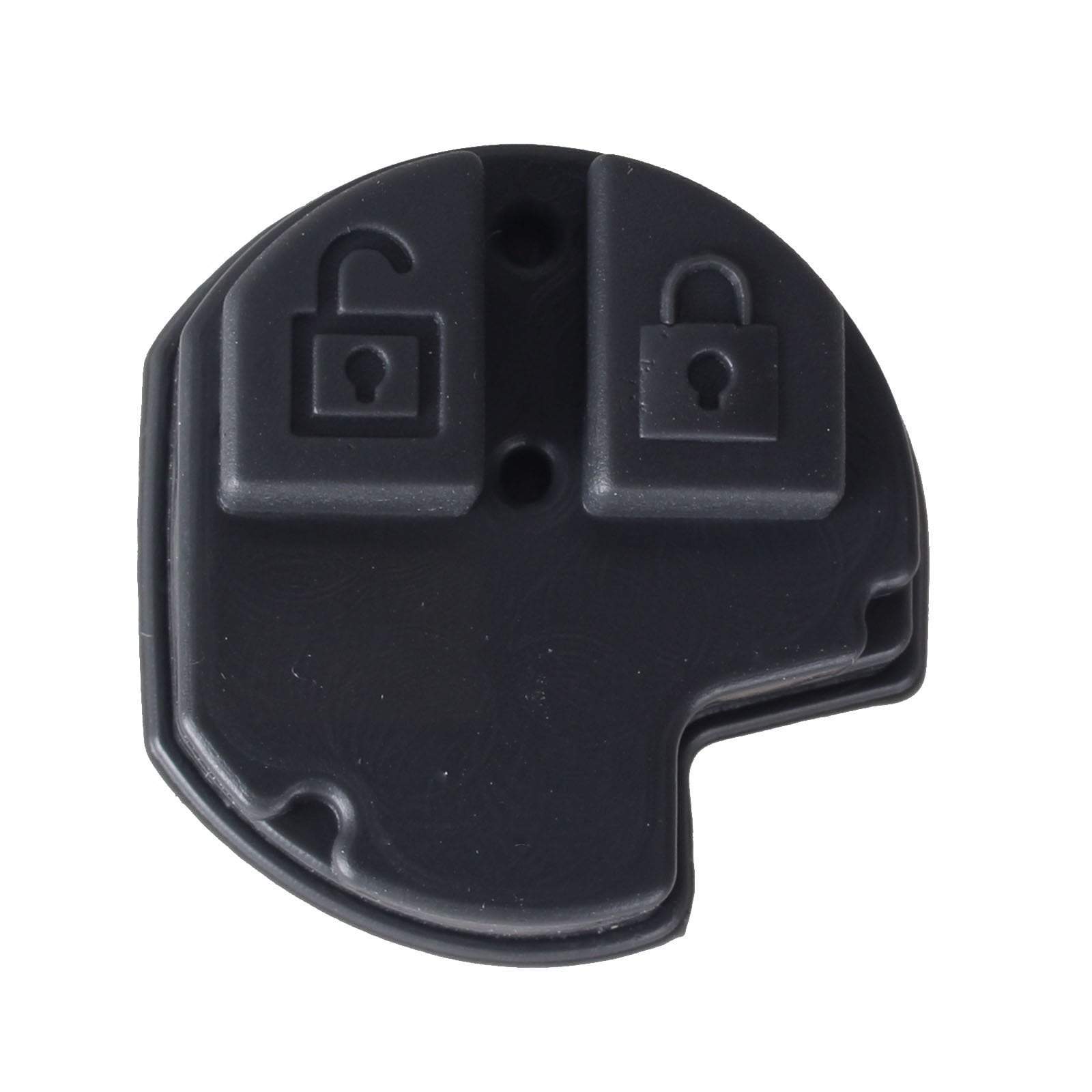 Fekete színű Suzuki kulcs gombsor.