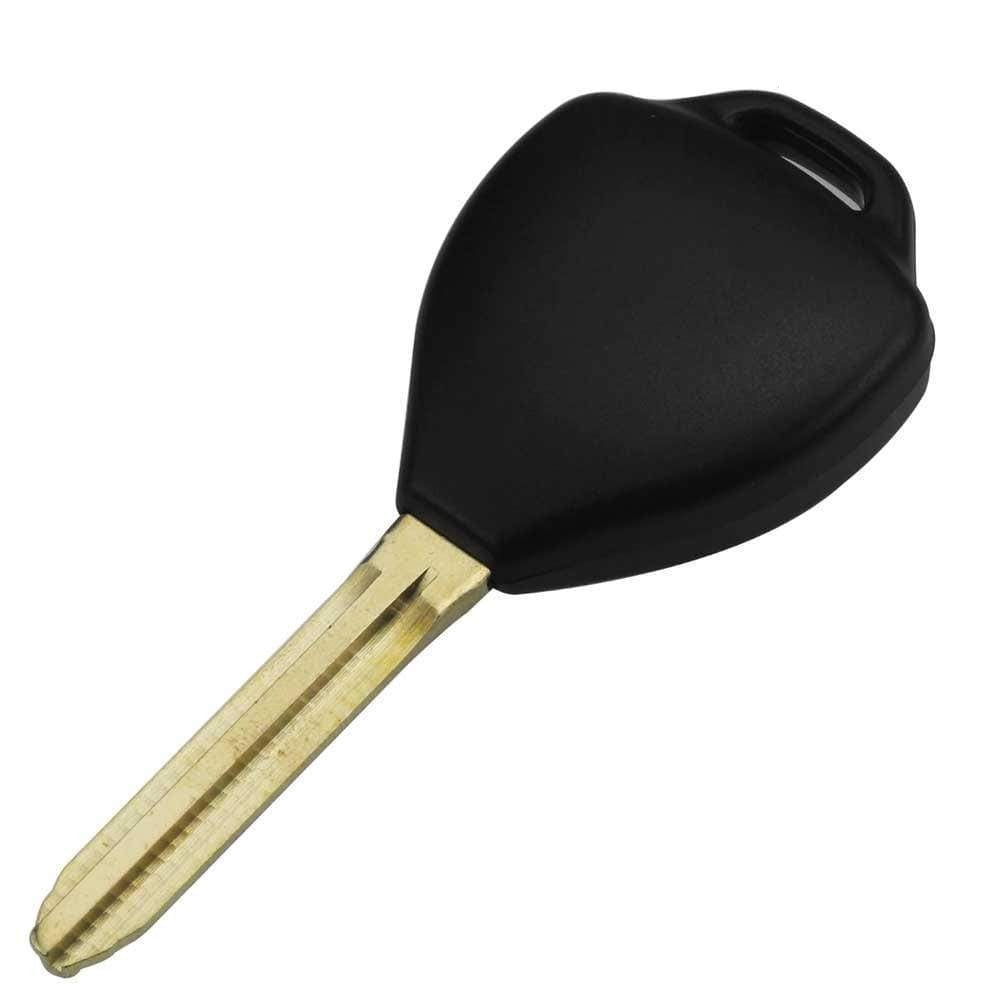 Fekete színű, 3 gombos Toyota kulcs.
